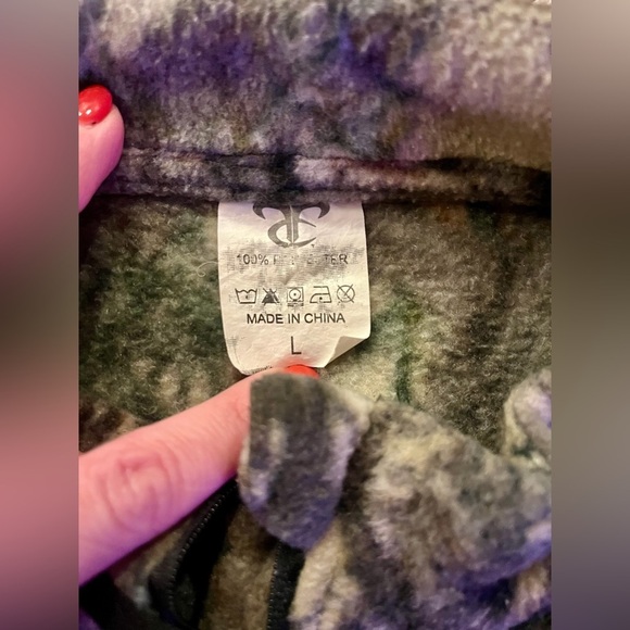 True Timber Fleece Quarter Zip, Men’s L - Picture 4 of 4
